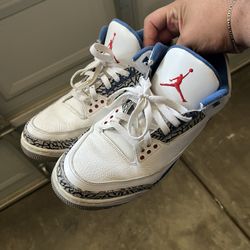2011 Jordan 3 True blue Size 11.5 (beaters)