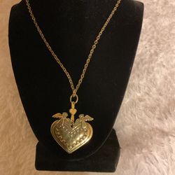 Solid Brass Pendant With Necklace (JEC)