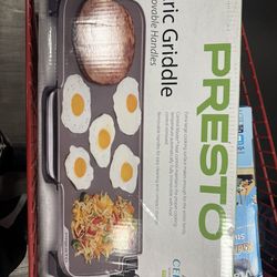 Electric griddle