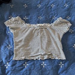 Stripped Crop top