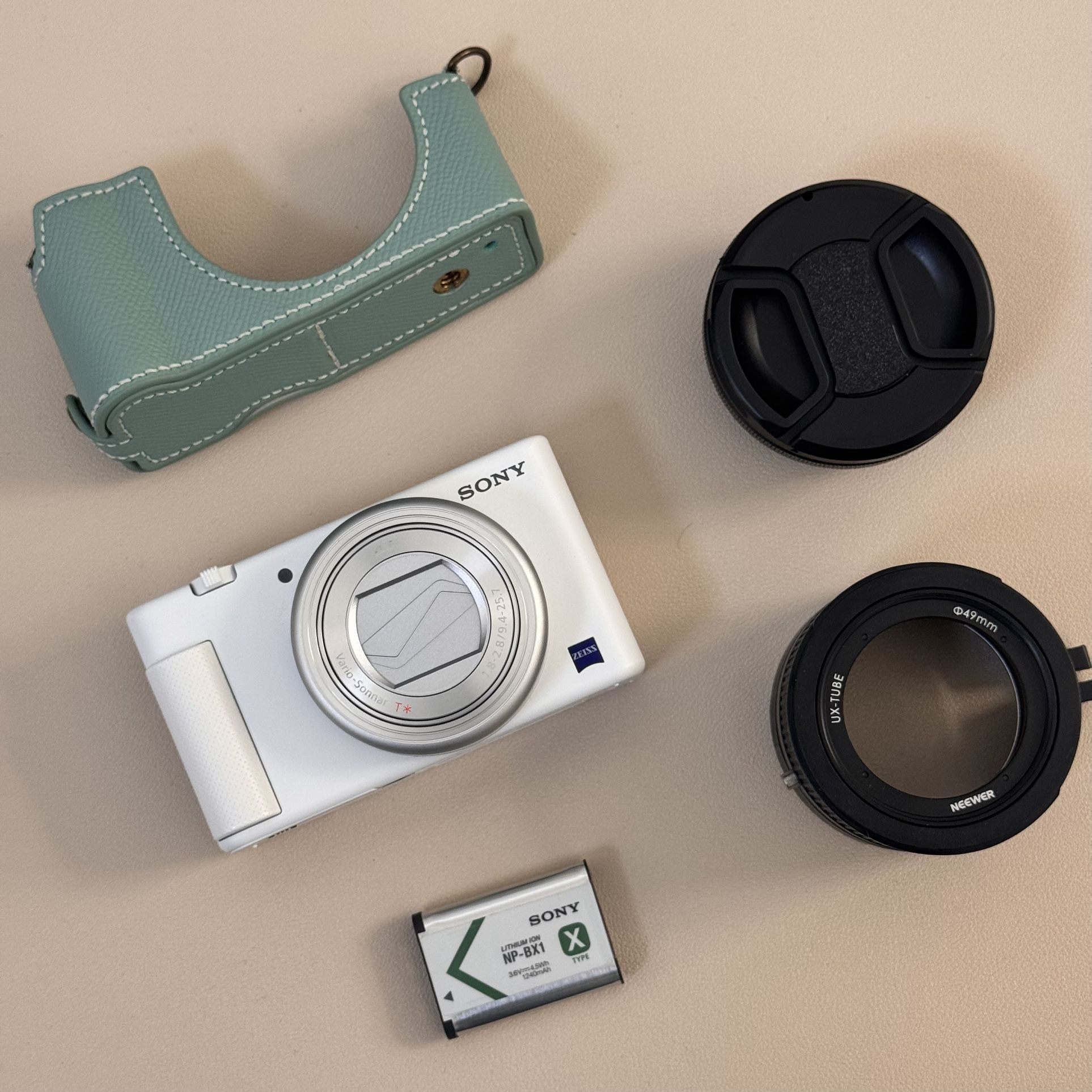 Sony ZV-1 White Camera. Like New.