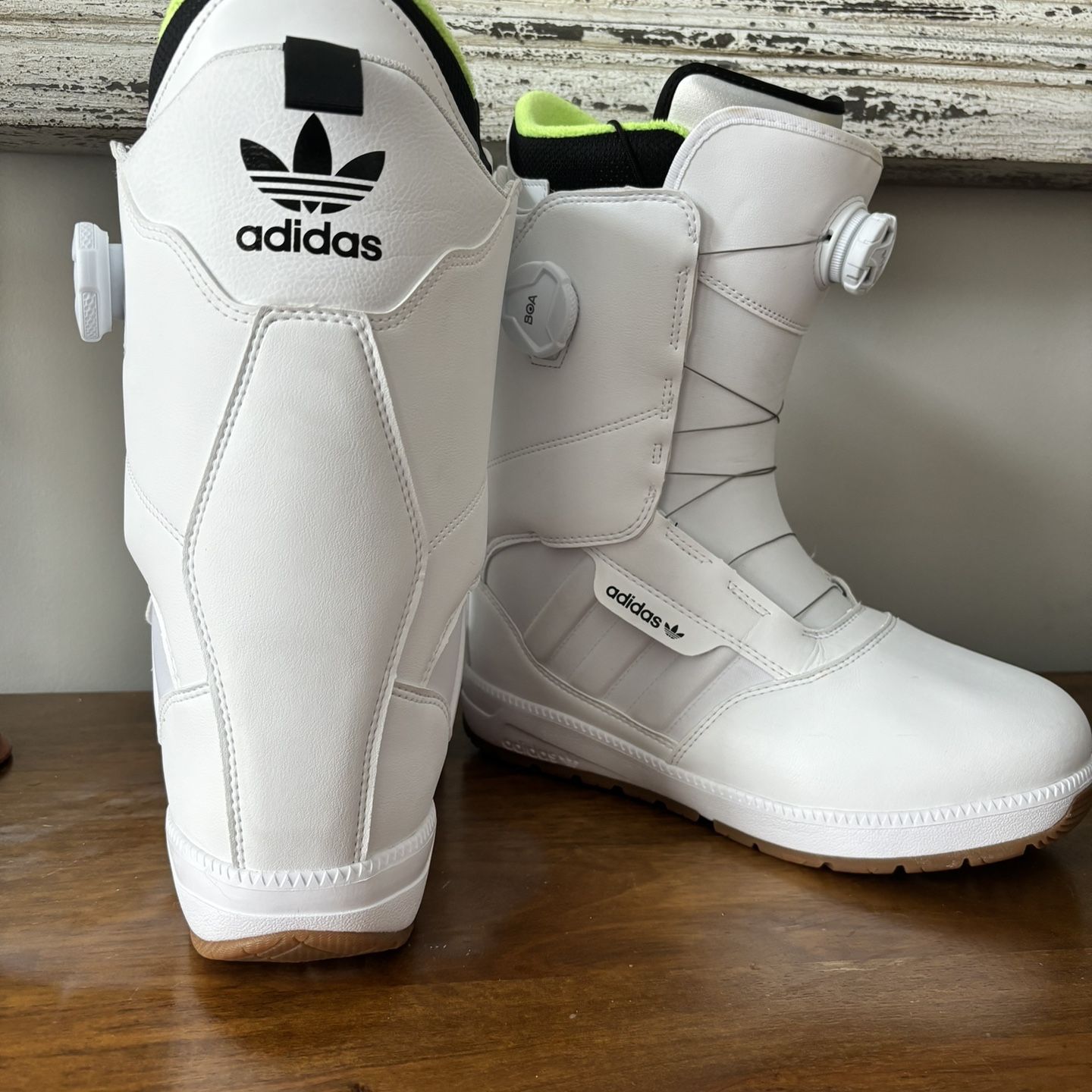 $320 Men's ADIDAS RESPONSE 3MC ADV SNOWBOARD BOOTS white EG9390 10