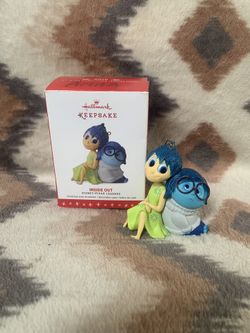 Hallmark Inside Out Joy Sadness Disney-Pixar Ornament Legends 6th in Series 2016