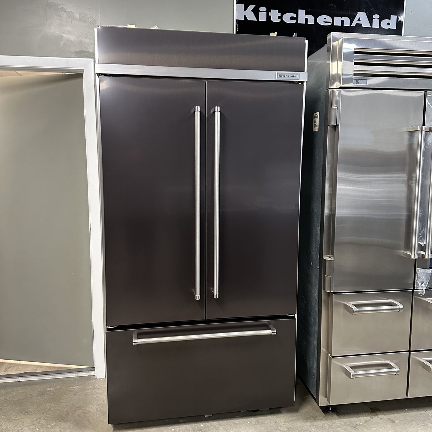 KITCHEN AID 42 inch built in refrigerator 