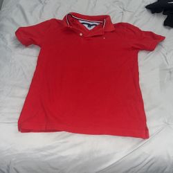 Used Big Boys Tommy Hilfiger Shirt Size 14
