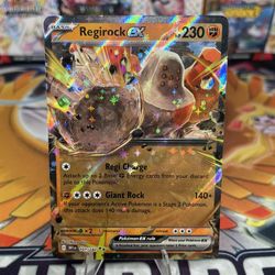 Regirock EX Double Rare