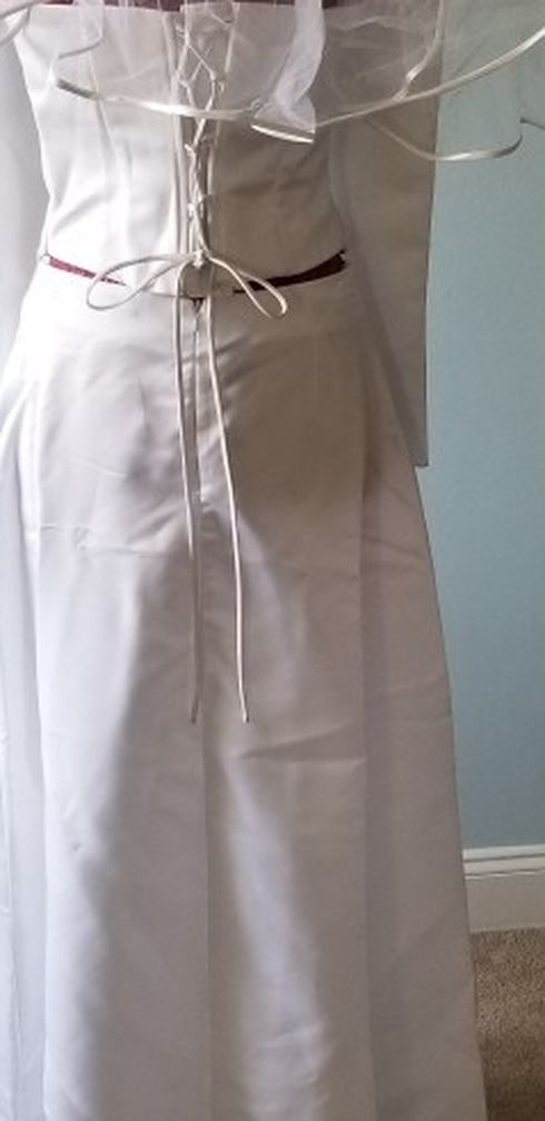 White Corset Dress