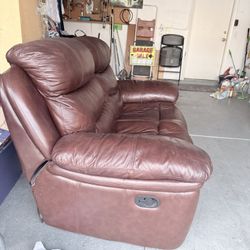 Leather Couch