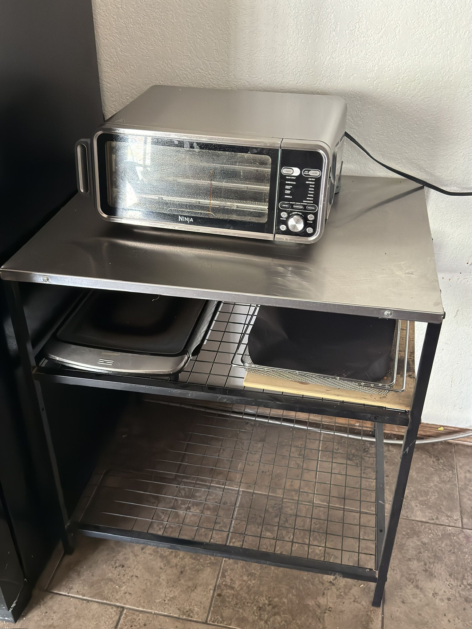 Kitchen Prep Table - Stainless Steel - With Racks 