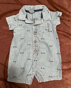 Blue Jean onesie