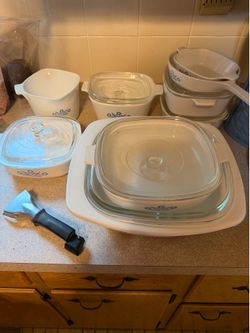 Corning Ware pieces