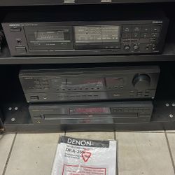 Stereo System. Denim
