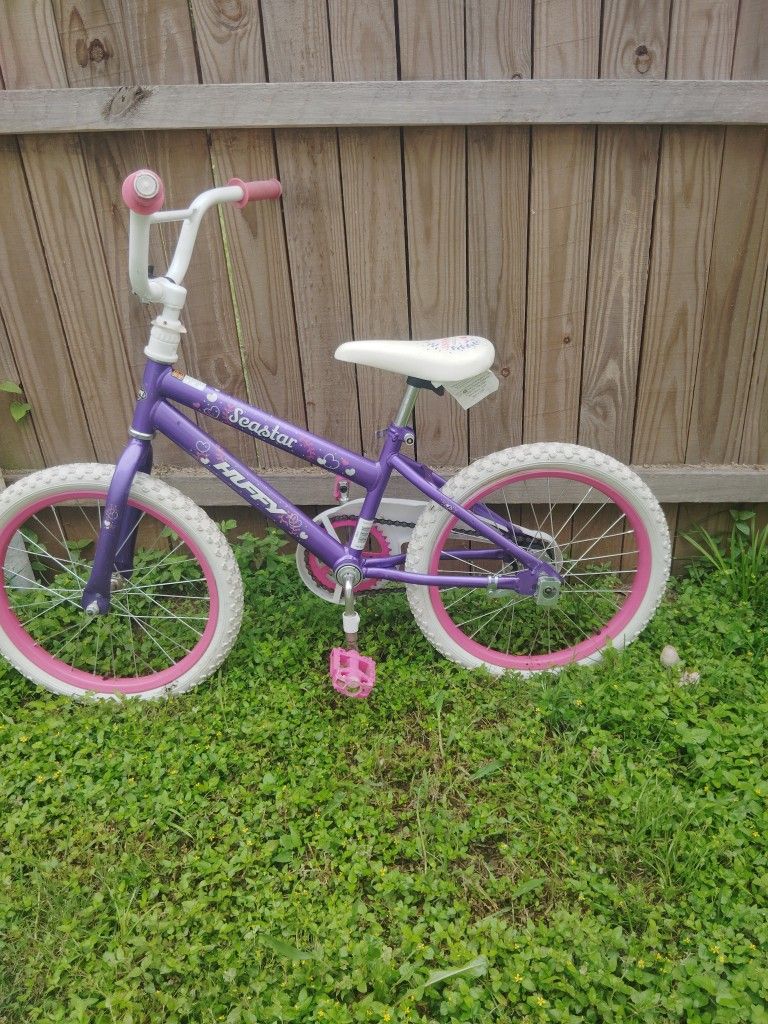 18" Huffy Seastar Girls Bike