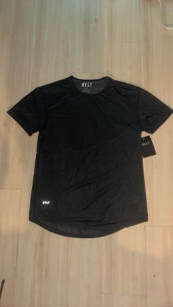 BYLT Navy Pulse short sleeve Drop-cut