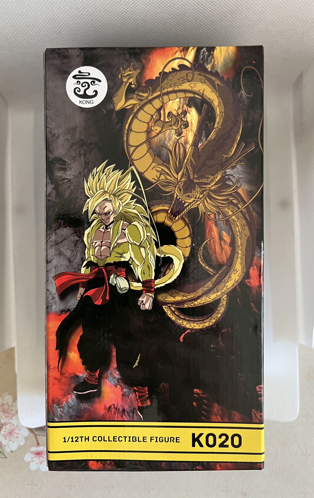 Kong Studio SS5 Dragon Ball Z Golden Evil Goku SH Figuarts 1/12 Action Figure