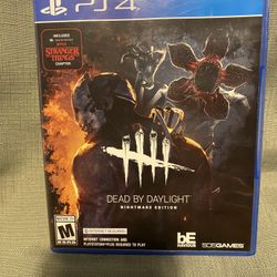 PS4 *** DEAD BY DAYLIGHT ***🎮📀 NIGHTMARE EDITION *** 🎮📀