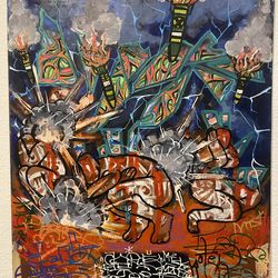 Original Artwork Graffiti Collage