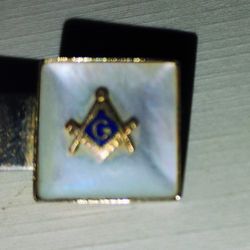 Tie Clip; With Masonic Image