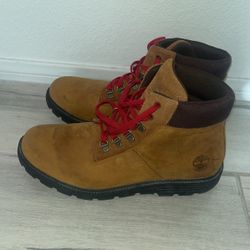 Timberland Men's Walden Park Brown Waterproof Flat Heel Mid Boots SZ 12, A1QQF