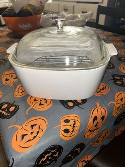 Cookmates By Corning 5 Quart Casserole Dish KA-DO-5 With Lid P12C