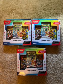 Pokémon first partner illustration series 3 box