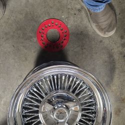 Mclane Wire Wheel 52 Spoke Lowrider Rim 15x8 Mclane 5 Lug Universal $ Trade Dayton Wire Wheel Zenith Wire Wheel Roadster Spokes Starwire Rim Cragar 