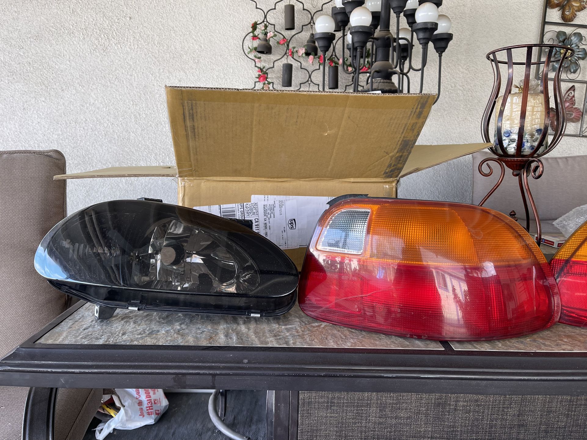 Honda Del Sol Headlights And Tail Lights