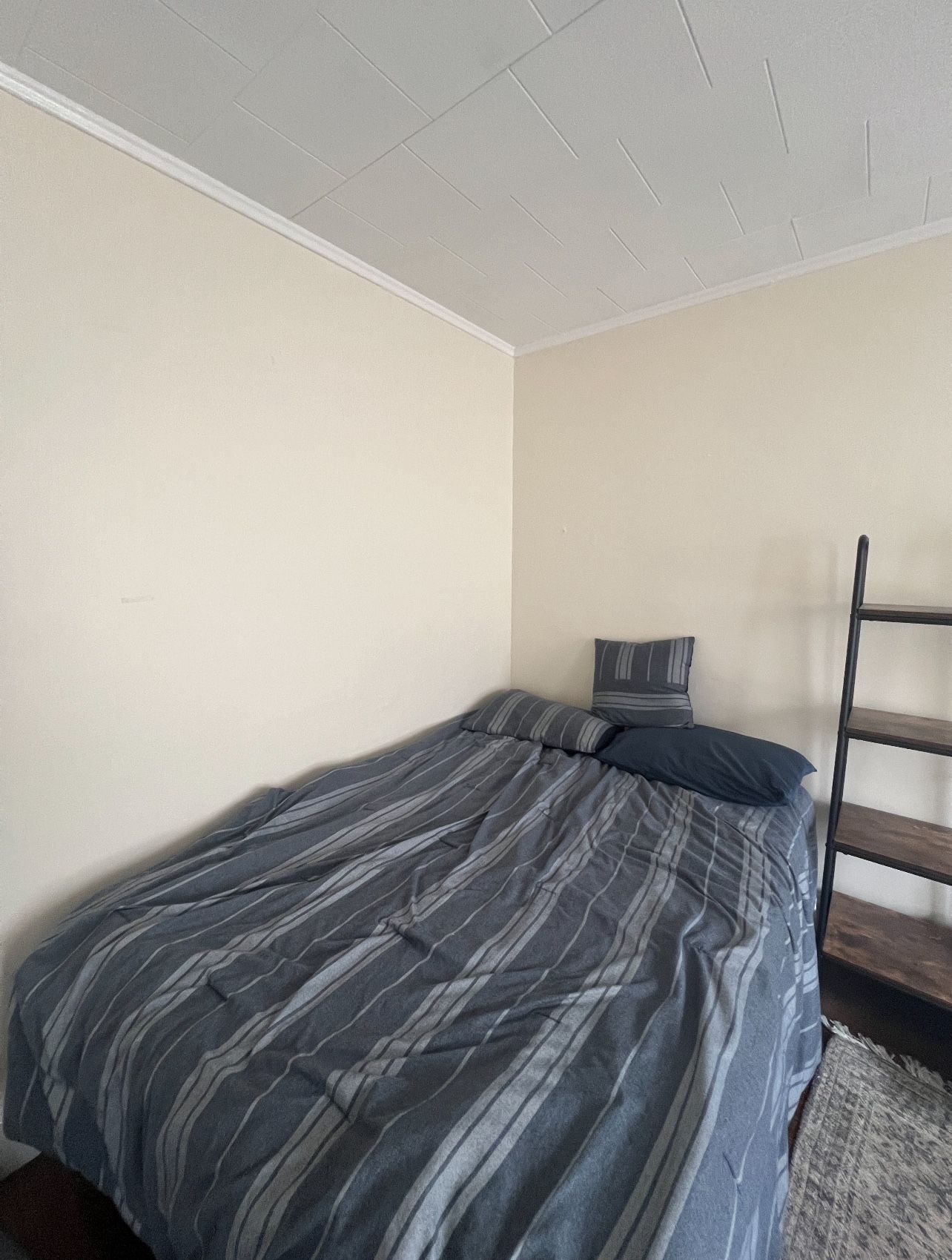Full-Size Bed Frame – Sturdy, Sleek, and Easy to Move (Mattress Available Too!)