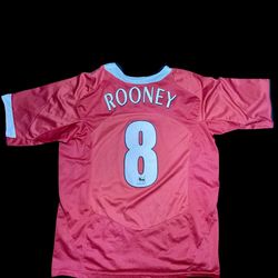 Wayne Rooney’s Manchester United 2004/2005 player jersey Nike Size: LARGE