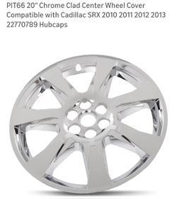 New Chrome Wheel Cover with Clad Center