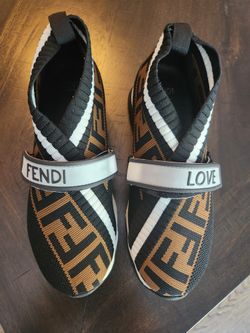 Fendi Rockoko Snikers Size 38 (7) Women.