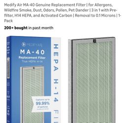 MA-40 Genuine Replacement Filter 