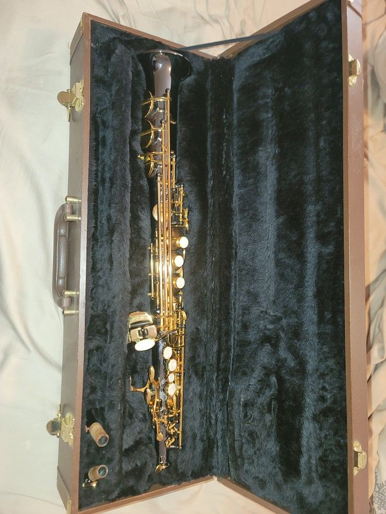 Power Beat Black & Gold SOPRANO SAXOPHONE