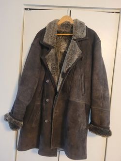 Men Fur Coat