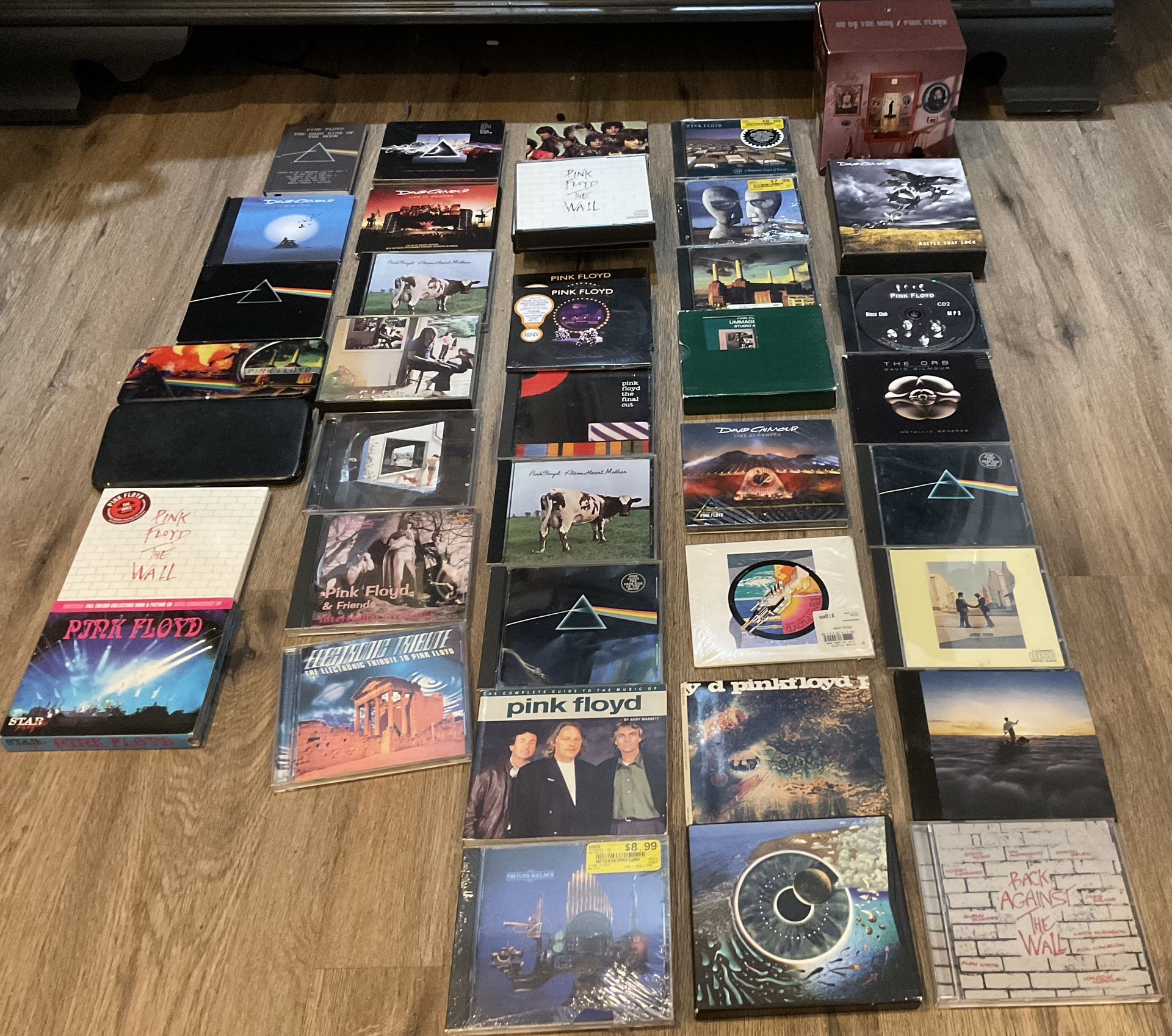 Pink Floyd Related DVDs, CDs, & Books