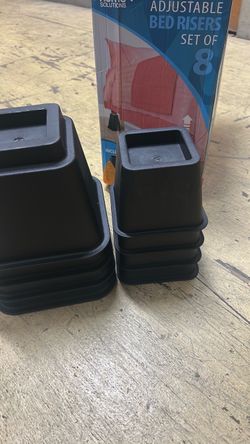 adjustable bed risers