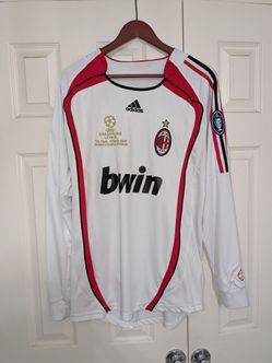 AC Milan 2006-07 Away Long Sleeve Soccer Jersey KAKA #22