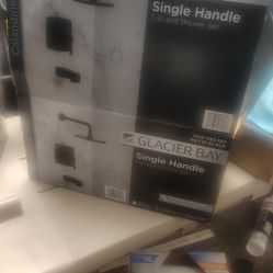 glacier Bay single handle tub shower set