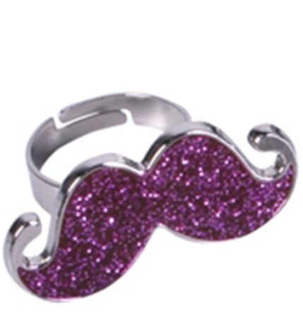 Mustache Ring
