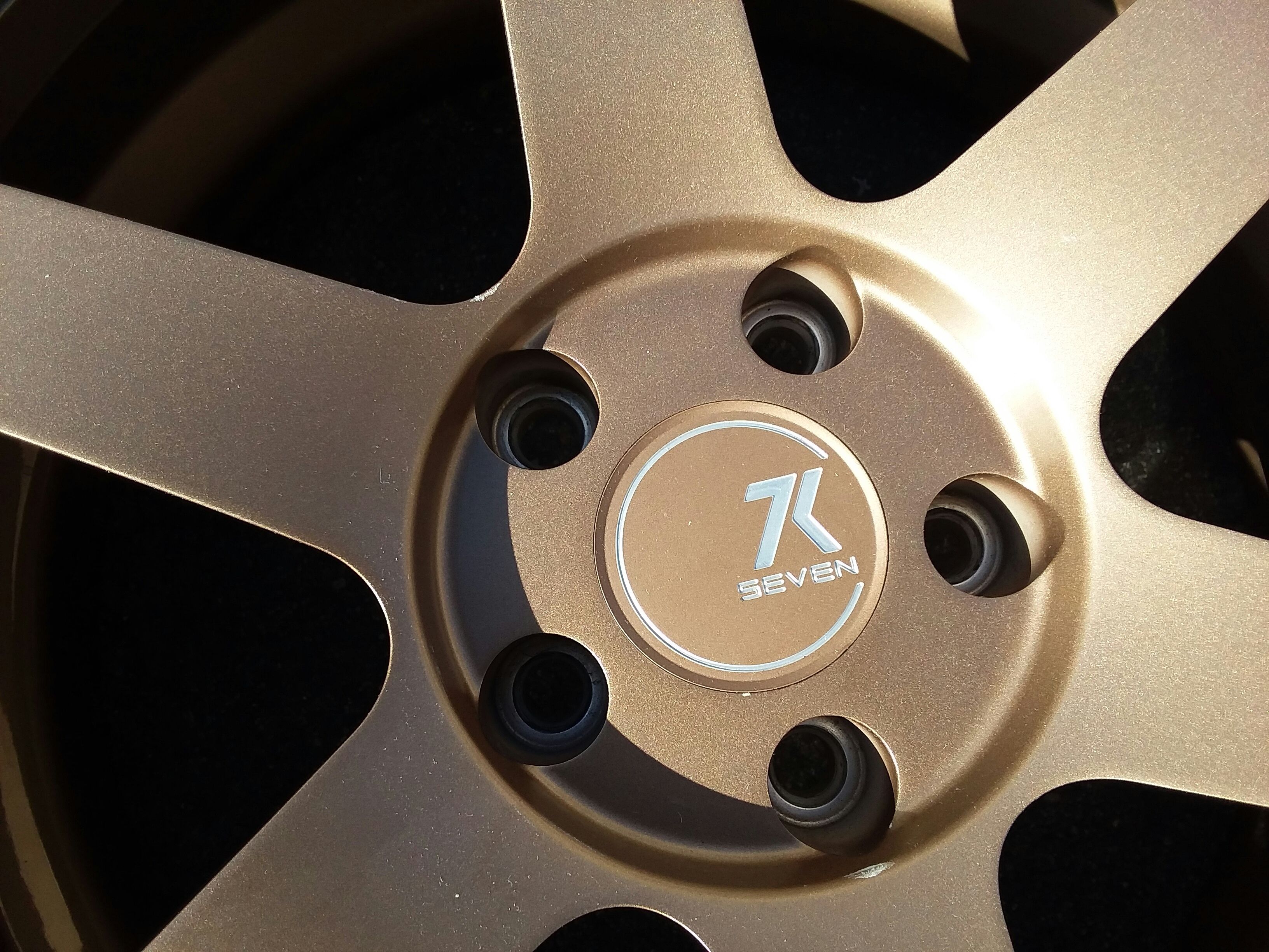 SEVENK SKLOUIE 2 PCE 18x10 Bronze Wheels 5x114.3 for Sale in