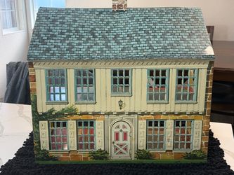 Vintage Playsteel tin dollhouse