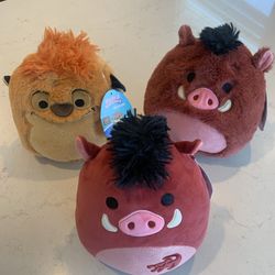 FUZZA & SQUISHMALLOWS DISNEY & LION KING