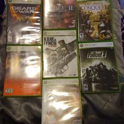 VIDEOGAMES FOR XBOX 360