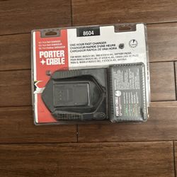 PORTER-CABLE Charger Model# 8604 - 12-Volt and 14.4-Volt Slide Style 1 Hour Battery Charger