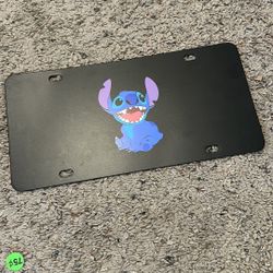 Disney Stitch Fashion License Plate