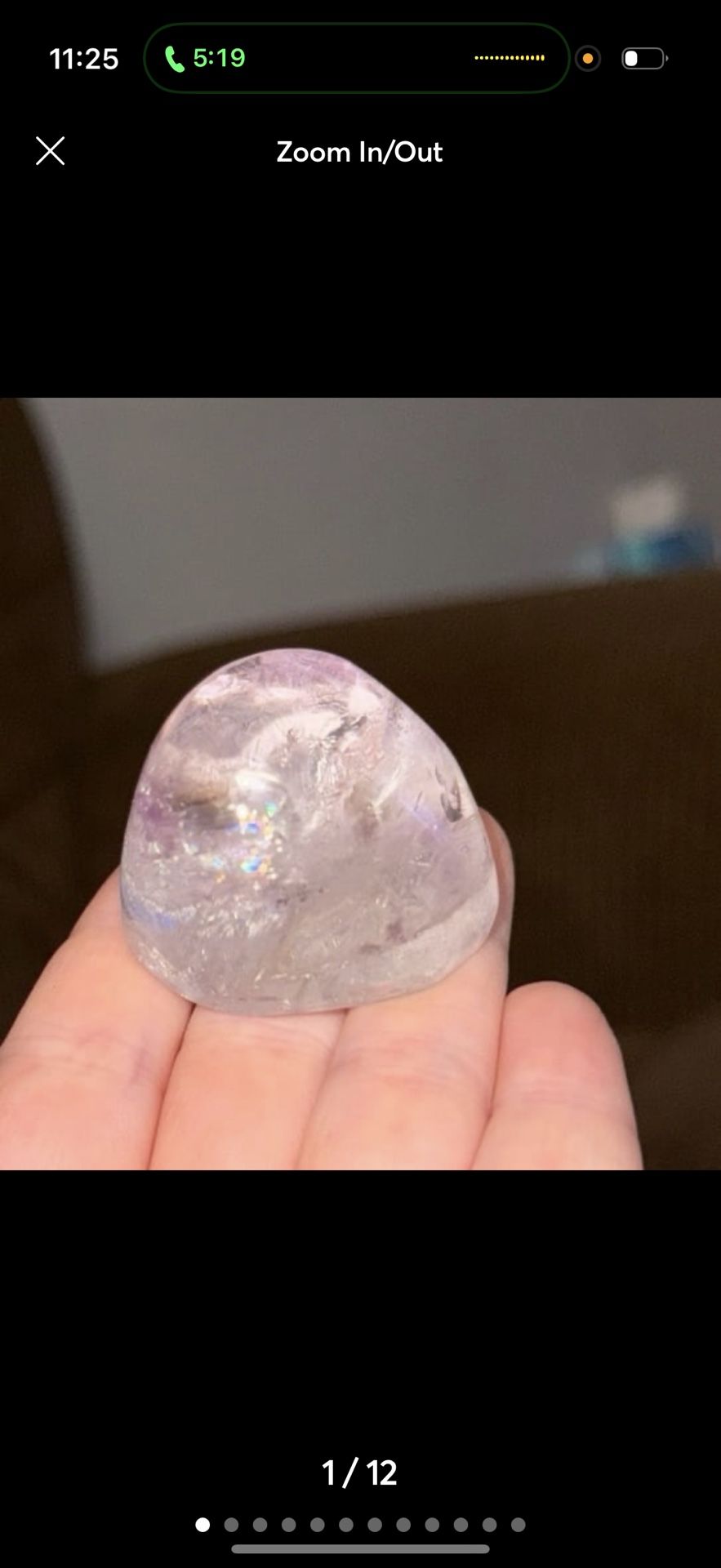 Rainbow Flash Amethyst