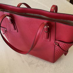 Michael Kors Red Purse 