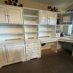Large White Shelves 