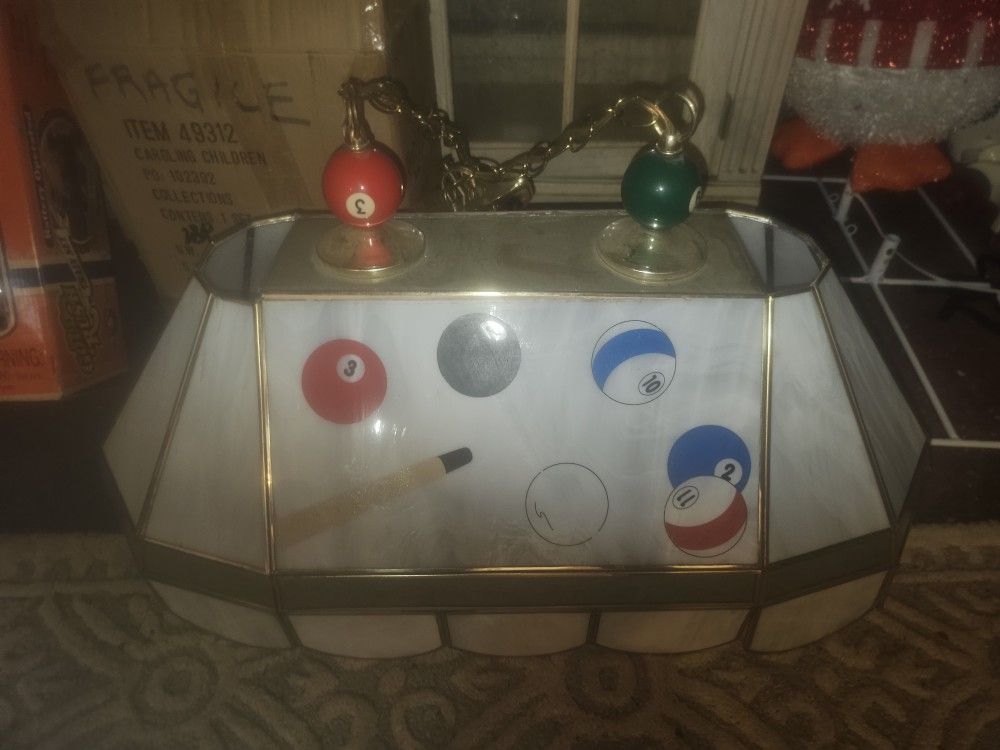 Price Is Firm.. Very Cute Pool Table Lamp