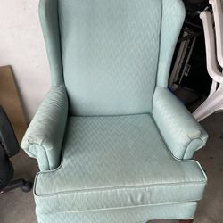 Green/Teal Vintage Chair